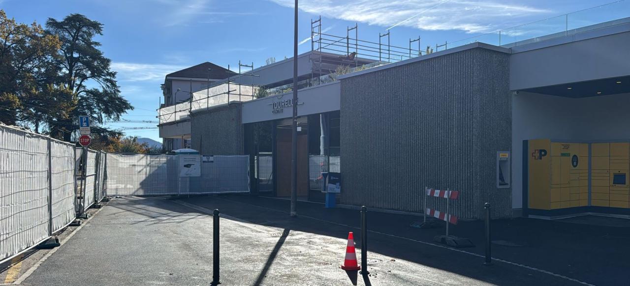 PROGRESSION CHANTIER NOVEMBRE - ENTREE NORD ACCESSIBLE