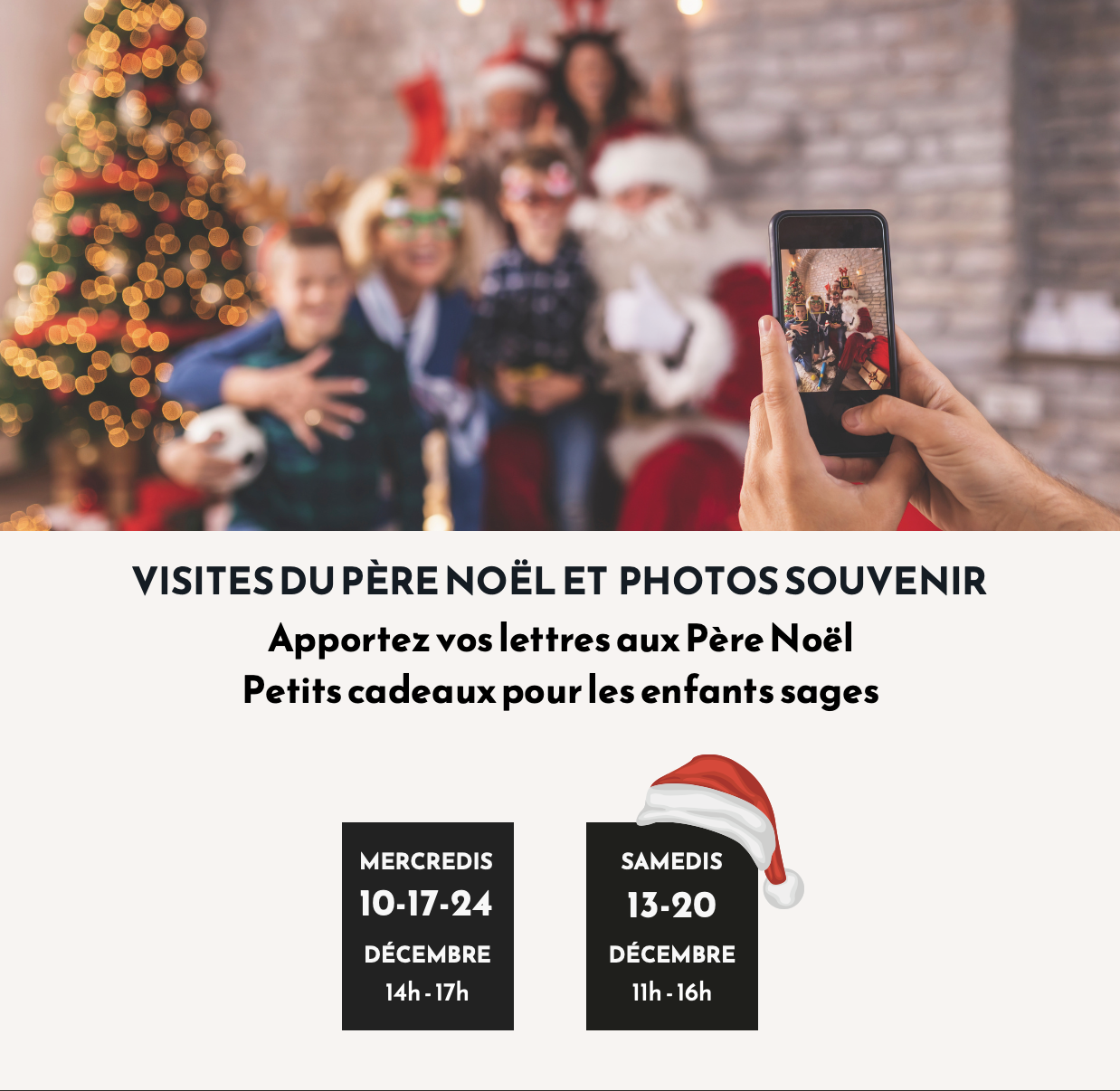 LES VISITES DU PÈRE NOËL