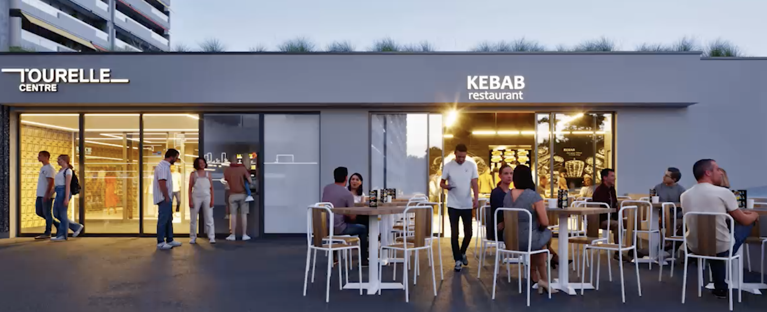 Le nouveau restaurant Kebap aura une terrasse en extérieur 